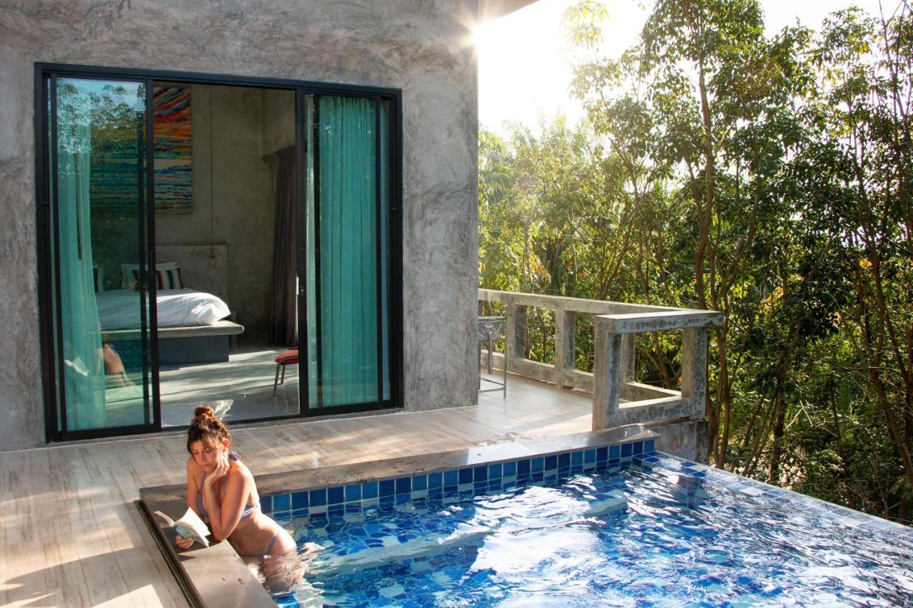Stylish Pool Villa - 10 Mins Walk To The Beach Ко-Ланта Экстерьер фото